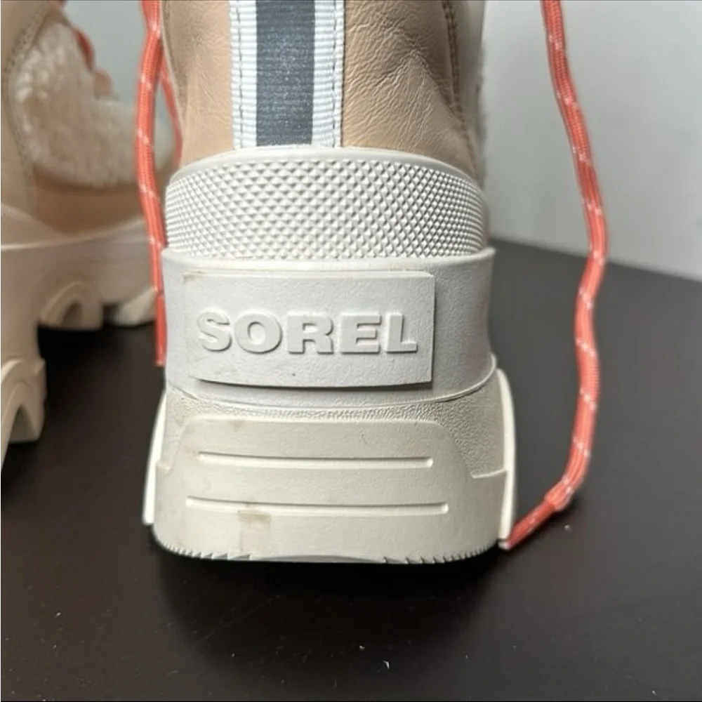 Sorel Brex Boot Cozy Lace in Nova Sand / Sea Salt - Picture 6 of 9